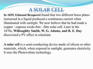Triple junction based high efficiency tandem solar cells | PPTX