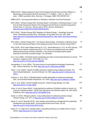 Environmental Outlook on the Triple Planetary Crisis | PDF