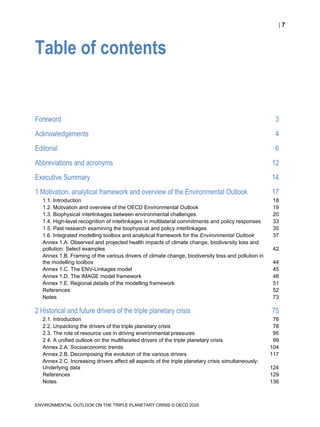 Environmental Outlook on the Triple Planetary Crisis | PDF