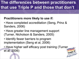 Triple P Panel | PPT