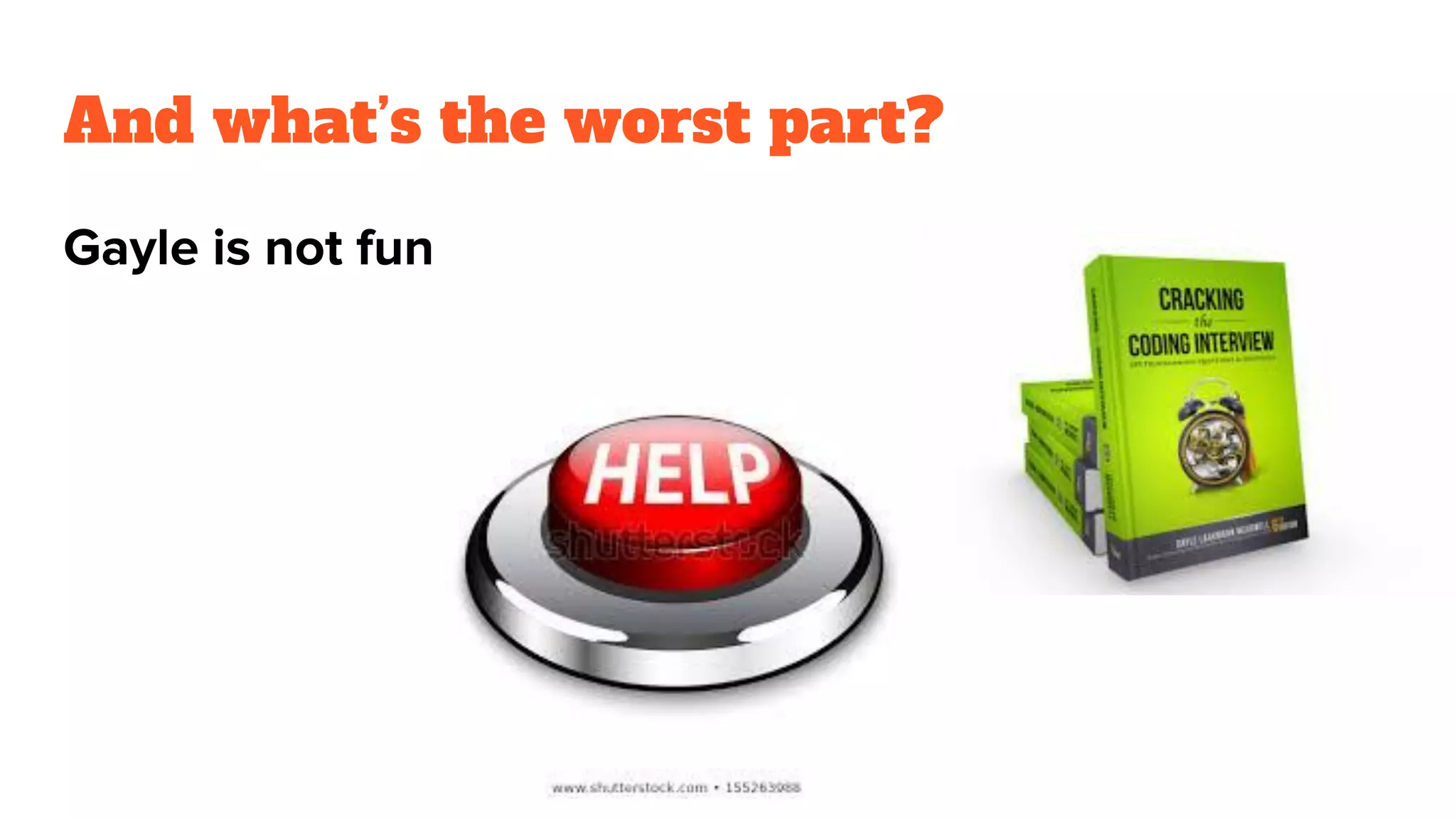 And what’s the worst part?
Gayle is not fun
 