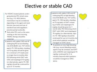 Elective or stable CAD
 