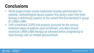 Triple v dual therapy in copd | PPTX