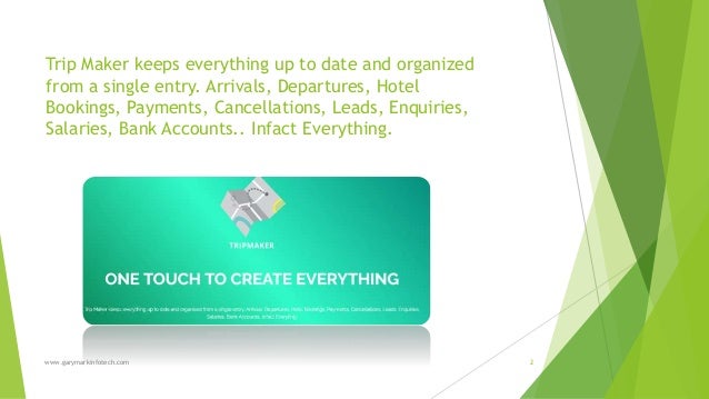 trip maker software trip maker software
