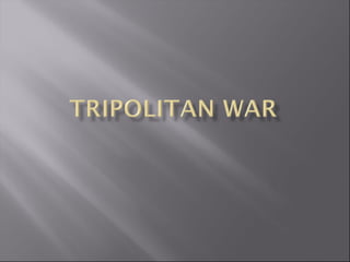 Tripolitan war 7
