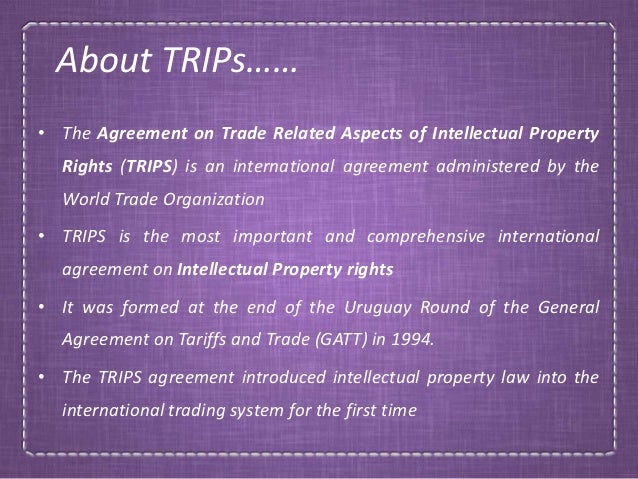 trips wto definition