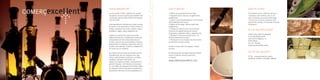 ww.balearsexcellent.co
Quina aplicació té?                                                          Què m’aporta?                                        Què em costa?
La norma UNE 175001 estableix els requisits                                  • Millora de la qualitat del servei ofert.           L’IDI subvenciona el 100% del cost de la
de qualitat del servei prestat pels establiments                             • Disposició d’una eina per a la gestió dels         consultoria i del certificat. Així, un co-
comercials, que permeten satisfer les expecta-                               establiments.                                        merç, el primer any, només ha de pagar
tives del client.                                                            • Suport a la professionalització i a la formació    175 euros (o 75 euros, si pertany a una
                                                                             dels treballadors del sector.                        patronal de comerç), en concepte de quota
Està especialment indicada per al petit comerç                               • Millora de la imatge i diferenciació dels          d’inscripció.
de sectors com alimentació, moda (confecció i                                establiments.
calçat), equipament de la llar, mobles i electro-                            • Utilització comercial de la marca Começ
domèstics, regals, joieria, papereria, etc.                                  Excel·lent de qualitat del servei; creació
                                                                                                                                  Si vull més informació?
                                                                             d’aparadors, publicitat, tríptics, papereria, etc.
                                                                                                                                  Institut d’Innovació Empresarial
S’aplica a l’activitat de venda i de serveis                                 • Beneficis a l’hora de sol·licitar ajuts a la
                                                                                                                                  de les Illes Balears (IDI)
addicionals exercits a l’establiment comercial,                              Direcció General de Comerç.
                                                                                                                                  Camí de Son Rapinya, 12
independentment de la naturalesa dels pro-                                   • Participació a la campanya de comunicació
                                                                                                                                  07013 Palma
ductes o dels serveis comercialitzats. Aquesta                               de l’IDI sobre el petit comerç.
                                                                                                                                  Tel. 971 784 864
especificació no estableix requisits per als pro-
                                                                                                                                  balearsexcellent@idi.caib.es
ductes comercialitzats. S’aplica a establiments                              A més, la marca està reconeguda a escala
de menys de vint empleats.                                                   nacional.

No s’aplica als comerços que presten serveis                                 Els comerços que obtenguin aquest certificat
                                                                                                                                  On em puc apuntar?
professionals, tals com òptiques amb opto-                                   seran a la web de Comerç Excel·lent,
                                                                                                                                  A l’IDI, a les patronals de comerç
metria, administradors de finques, consultes                                 a l’adreça
                                                                                                                                  AFEDECO, PIMECO, ASCOME i PIMEEF
mèdiques, clíniques veterinàries, etc.
Tampoc no s’aplica als petits comerços de re-
                                                                             www.balearsexcellent.com
paració d’equips o amb fabricació de produc-
te, com tallers de reparació de vehicles, tallers
de reparació d’electrodomèstics, pastisseries,
restaurants, fabricació de lents graduades, etc.
 