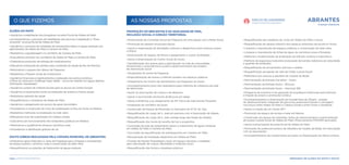 · Requalificação dos estaleiros da Junta em Aldeia do Mato e Souto
· Requalificação do parque infantil e dos espaços exteriores da escola no Souto
· Limpeza e manutenção de espaços públicos e conservação da rede viária
· Limpeza e manutenção de linhas de água, de caminhos rurais e florestais
· Melhoria e modernização da sinalização de trânsito, turística e toponímica
· Melhoria da segurança rodoviária (colocação de bandas redutoras de velocidade
e guardas de proteção)
· Requalificação de arruamentos, bermas e valetas
· Requalificação da ligação de Vale de Chões à praia fluvial
· Melhoraria dos acessos à albufeira do Castelo do Bode
· Pavimentação da Estrada Carvalhal – Souto
· Pavimentação da Estrada Souto – Bioucas
· Pavimentação da Estrada Souto – Nacional 358
· Programa de incentivo à recuperação da arquitetura tradicional para estímulo
à fixação de jovens e promoção turística
· Acompanhamento e dinamização da Grande Rota do Zêzere - projeto
de desenvolvimento integrado de percursos pedonais/cicláveis e canoagem,
nos troços entre Aldeia do Mato e Cabeça Gorda e entre Souto e Sentieiras
· Apoio à criação de um Centro BTT
· Promoção de espaço de recreio e lazer em Bairros
· Construção do parque de merendas, bolsa de estacionamento e pavimentação
do acesso à praia fluvial de Aldeia do Mato (financiamento PRODER aprovado)
· Apoio à dinamização da praia fluvial de Aldeia do Mato
· Promoção do potencial turístico da Albufeira de Castelo de Bode, em articulação
com as associações
· Acompanhamento de investimentos privados na dinamização da oferta turística
O QUE FIZEMOS
ALDEIA DO MATO
· Apoiámos a reabilitação dos bungalows na praia Fluvial de Aldeia do Mato
· Acompanhámos o processo de reabilitação das piscinas e adaptação a “Praia
Acessível” na praia fluvial de Aldeia do Mato
· Apoiámos o processo de instalação de saneamento básico e águas residuais nos
aglomerados de Aldeia do Mato e Carreira do Mato
· Realizámos a geodrenagem no cemitério de Carreira do Mato
· Executámos pinturas nos cemitérios de Aldeia do Mato e Carreira do Mato
· Celebrámos protocolo de entrega de medicamentos
· Efetuámos transporte de utentes para a extensão de saúde de Rio de Moinhos
· Retomámos o passeio dos idosos da Freguesia
· Realizámos o Passeio Anual de Cicloturismo
· Apoiámos financeira e logisticamente a realização de eventos turísticos
(Trilhos do Almourol, Challenge Open Water – prova de natação em águas abertas,
Orientação, Aquapaper)
· Apoiámos compra de material escolar para os alunos do Centro Escolar
· Apoiámos as associações locais na realização de eventos e Festas anuais
· Realizámos rastreios de saúde
· Requalificámos o miradouro de Aldeia do Mato
· Apoiámos o alargamento do serviço de apoio domiciliário
· Procedemos à construção do muro de sustentação na Rua da Fonte na Medroa
· Realizámos melhorias na sinalização na rede viária
· Efetuámos muro de sustentação em Cabeça Gorda
· Colocámos em funcionamento três fontanários públicos em Medroa
· Mantivemos e qualificámos diversos caminhos rurais
· Procedemos à distribuição gratuita de cal
SOUTO (OBRAS REALIZADAS PELA CÂMARA MUNICIPAL DE ABRANTES)
· Atribuímos apoio financeiro à Junta de Freguesia para a limpeza e manutenção
do espaço publico, caminhos rurais e conservação da rede viária
· Requalificámos as estações de tratamento de águas residuais
· Dinamização da Comissão Social de Freguesia em articulação com a Rede Social
· Promoção do passeio anual para idosos
· Apoio e organização de atividades culturais e desportivas para crianças, jovens
e idosos
· Dinamização do espaço de leitura e alargamento a outras localidades
· Apoio à dinamização do Centro Social do Souto
· Sensibilização dos jovens para a participação na vida da comunidade,
fomentando o associativismo juvenil e desenvolvimento de projetos
de intervenção social
· Atualização do portal da freguesia
· Disponibilização de acesso a internet wireless nos espaços públicos
· Alargamento do horário de atendimento aos fregueses do Souto
· Acompanhamento junto dos operadores para melhoria de cobertura da rede
de telemóveis
· Apoio às associações de cultura e de desporto
· Apoio à reconversão da Escola de Bioucas em Igreja
· Apoio à dinâmica e ao alargamento da ZIF (Zona de Intervenção Florestal)
· Ampliação do cemitério do Souto
· Construção de Parque de Merendas no Santuário de Nª Srª do Tojo
· Requalificação do Largo de S. José em parceria com a Associação da Atalaia
· Requalificação do Largo de S. João (antigo largo das festas da Atalaia)
· Requalificação dos locais de recolha de lixo e ecopontos
· Conclusão da rede de saneamento básico e tratamento de águas residuais
em Aldeia do Mato e Carreira do Mato
· Conclusão da requalificação do polidesportivo em Carreira do Mato
· Recuperação de instalação desportiva em Aldeia do Mato
· Criação de Núcleo Museológico local, em espaço devoluto a reabilitar,
para valorização da cultura, identidade e tradições locais
· Requalificação das fontes e lavadores públicos
AS NOSSAS PROPOSTAS
PROMOÇÃO DO BEM-ESTAR E DA QUALIDADE DE VIDA,
INCLUSÃO SOCIAL E COESÃO TERRITORIAL
Aqui, somos mais próximos. FREGUESIA DE ALDEIA DO MATO E SOUTO
 