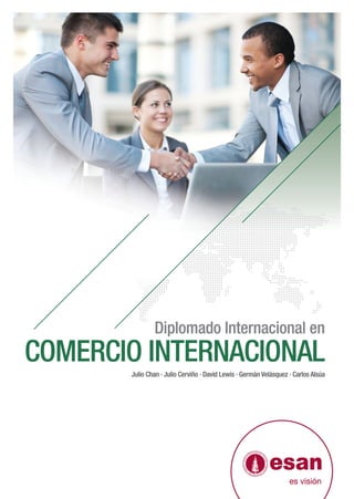 Tríptico Diplomado Internacional en Comercio Internacional