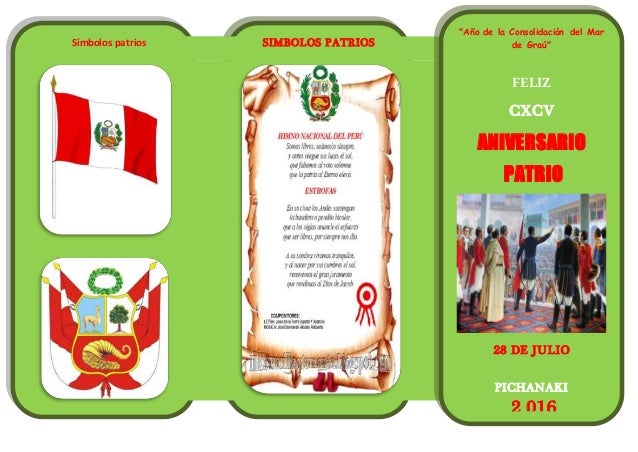 Triptico Los Simbolos Patrios Images