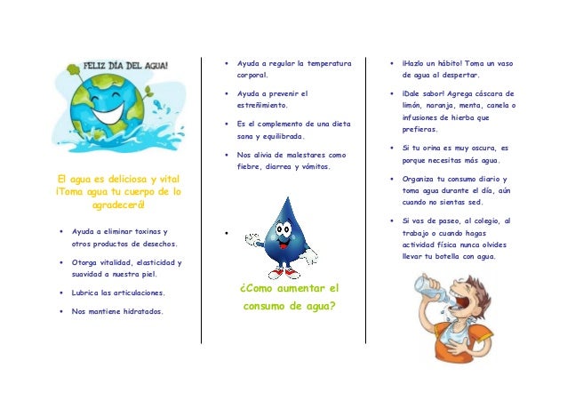 Triptico del agua