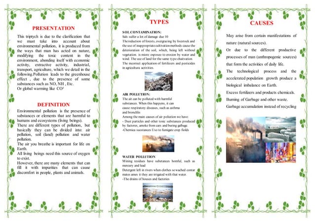 Informacion Sobre La Contaminacion En Ingles www.slideshare.net