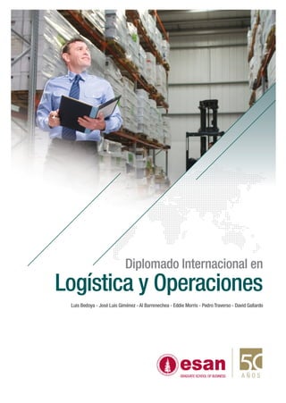 Tríptico Diplomado Internacional en Logística y Operaciones