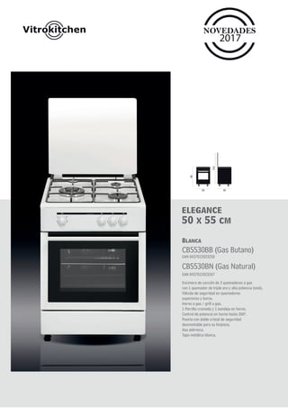 Triptico novedades 2017 Vitrokitchen