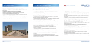 · Requalificação de arruamentos, valetas e bermas
· Promoção da qualificação da estrada da Zona Industrial com passeio e iluminação
· Mediação, junto da EP - Estradas de Portugal – para a colocação de um separador
de desvio de tráfego no entroncamento entre a Estrada n.º 118 e a Rua das Caladas,
no Crucifixo
· Requalificação da estrada entre Tramagal e Crucifixo, incluindo o Largo Principal
do Crucifixo
· Programa de incentivo à recuperação da arquitetura tradicional para estímulo à
fixação de jovens e promoção turística
· Apoio à criação de um espaço de lazer com circuito de manutenção e parque
infantil, nas proximidades da Piscina Municipal e Campos de Ténis
· Requalificação da zona envolvente e instalar um Parque Infantil no Crucifixo
· Aquisição de terrenos para a reinstalação do Mercado Semanal
· Dinamização do novo espaço do edifício do Mercado Diário e a sua utilização como
equipamento polivalente
· Valorização do espólio do Museu ao Ar Livre com peças emblemáticas da
Metalúrgica Duarte Ferreira no Muro do Barulho
· Conclusão e dinamização do espaço museológico da Metalúrgica Duarte Ferreira
· Criação de uma programação cultural diversificada e regular
· Colaboração no programa de itinerância cultural promovido pela autarquia
· Promoção da organização de eventos, em parceria com as associações e agentes
culturais locais
· Apoio à Gala de Cultura e Desporto
· Acompanhamento das ações de incentivo ao desenvolvimento e fixação de
empresas no Loteamento Industrial
· Acompanhamento do processo para a travessia do Tejo, com a construção da nova
ponte do IC9
· Incentivo ao transporte de mercadorias em ferrovia junto da empresa responsável
O QUE FIZEMOS
· Promovemos o asfaltamento da estrada entre a piscina e a zona industrial
· Acompanhámos e apoiámos a requalificação do Miradouro da Penha e do Monumento
Duarte Ferreira
· Acompanhámos e apoiámos a requalificação do Porto das Barcas
· Instalámos o saneamento básico e o reasfaltamento de toda a zona da Penha
· Iniciámos os trabalhos de requalificação do Mercado Diário
· Iniciámos os trabalhos de criação do Núcleo Museológico da Indústria do Tramagal nos
antigos escritórios da Metalúrgica Duarte Ferreira
·Requalificámos o Jardim do Muro do Barulho e procedemos à valorização de espaços verdes
· Procedemos à manutenção e qualificação de diversos caminhos rurais
· Apoiámos o TSU na requalificação do Campo de Jogos Comendador Duarte Ferreira
· Procedemos à distribuição gratuita da cal
AS NOSSAS PROPOSTAS
· Dinamização da Comissão Social de Freguesia em articulação com a Rede Social
· Atualização do portal da freguesia
· Apoio às associações de cultura e de desporto
· Organização e apoio a atividades culturais e desportivas para crianças e jovens
· Requalificação do espaço exterior do Centro Escolar, com a instalação de um campo
de recreio para a atividade desportiva
· Acompanhamento do processo de candidatura para instalação do campo futebol
MiniUEFA e qualificação dos terrenos envolventes
· Promoção da iniciativa “Desporto para Todos”, nomeadamente para jovens e terceira
idade, em articulação com as associações juvenis e desportivas
· Apoio à atividade da UTIT – Universidade da Terceira Idade do Tramagal
· Início do processo de ampliação do cemitério
· Apoio aos jovens na criação e desenvolvimento de projetos de intervenção social
· Limpeza e manutenção de ribeiras, espaços públicos e arruamentos
· Limpeza e manutenção de caminhos rurais e florestais
· Promoção do estudo de aproveitamento lúdico da Ribeira de Alcolobre, enquanto
reserva de água e importante espólio de património rural (azenhas)
· Acompanhamento do processo de requalificação do Porto da Barca, com a
instalação de pesqueiros
· Conclusão do processo de requalificação do espaço junto ao Miradouro do
Monumento do Duarte Ferreira
· Promoção da requalificação do Monumento da Forja e espaço envolvente
· Apoio na criação do Caminho do Tejo na sua ligação ao Aquapolis Sul e a Constância
· Requalificação dos espaços verdes da freguesia
· Colaboração na melhoria e modernização da sinalização de trânsito, turística e
toponímica
· Conclusão do processo de requalificação de arruamentos da freguesia
· Acompanhamento da construção da via de acesso à zona de serviços no Tramagal,
conforme o Plano de Urbanização
PROMOÇÃO DO BEM-ESTAR E DA QUALIDADE DE VIDA,
INCLUSÃO SOCIAL E COESÃO TERRITORIAL
Aqui, somos mais próximos. FREGUESIA DE TRAMAGAL
 