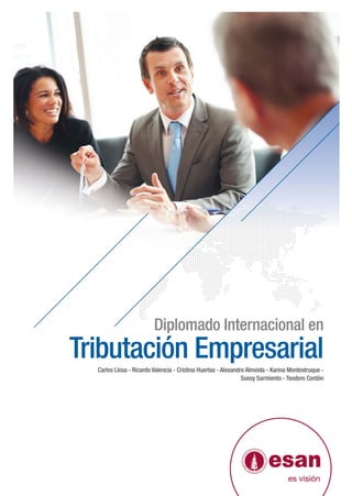 Tríptico Diplomado Internacional en Tributación Empresarial