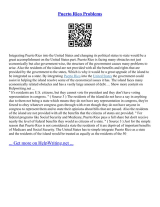 Trip To Puerto Rico | PDF