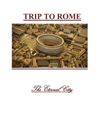       TRIP TO ROME<br />                            The Eternal City<br />I opted for ROME as my Tourist Destination as the City has always attracted me. No other city comes close. It may no longer be caput mundi (capital of the world), but Rome is an epic, bubbling-over metropolis harboring lost empires. One visit and you’ll be hooked. Rome has a glorious monumentality that it wears without reverence. Its architectural heirlooms are buzzed around by car and Vespa as if they were no more than traffic islands.<br />How To reach There<br />Airlines:: The airline Which I have Chosen is AEROFLOT (Russian Airways). It is a Cost effective and cheaper.<br />Departure Date:: 2nd Oct 2010<br />Returning Date:: 10 th Oct 2010<br />Outbound Delhi (DEL) - Rome Fiumicino, Italy (FCO)  <br />AEROFLOT SU0536, SU0277 Departs: Sat 02 Oct 10 02:00 Arrives: Sat 02 Oct 10 21:35<br />Economy - 1 stop - Total travel time: 23 hrs 05 mins<br />Leg 1 Delhi (DEL) - Moscow Sheremetyevo (SVO)<br />AEROFLOT SU0536 Departs: Sat 02 Oct 10 02:00 Arrives: Sat 02 Oct 10 07:00<br />Leg 2 Moscow Sheremetyevo (SVO) - Rome Fiumicino, Italy (FCO)<br />AEROFLOT SU0277 Departs: Sat 02 Oct 10 19:40 Arrives: Sat 02 Oct 10 21:35<br />Inbound Rome Fiumicino, Italy (FCO) - Delhi (DEL)  <br />AEROFLOT SU0474, SU0533 <br />Departs: Sun 10 Oct 10 10:40 Arrives: Mon 11 Oct 10 05:45<br />Economy - 1 stop - Total travel time: 15 hrs 35 mins<br />Leg 1 Rome Fiumicino, Italy (FCO) - Moscow Sheremetyevo (SVO)<br />AEROFLOT SU0474 <br /> Departs: Sun 10 Oct 10 10:40 Arrives: Sun 10 Oct 10 16:40<br />Leg 2 Moscow Sheremetyevo (SVO) - Delhi (DEL)<br />AEROFLOT SU0533 Departs: Sun 10 Oct 10 22:20 Arrives: Mon 11 Oct 10 05:45<br />Price per adult inclusive of Rs 14,921 surcharges and fees: Rs 32,663<br />From Ludhiana I boarded a AC deluxe Bus. The charges for which were RS. 375.From Lal QIla ,delhi I boarded a Bus to International Airport .The charges for which Were Rs. 150.<br />This is economical as it is a roundtrip. Ticket will be booked Online through Official site Of Aeroflot to save agent charges.<br />An View of FCO Airport,Rome<br />Maps Showing ROME<br />       Language:: Italian<br />       Currency:: EURO                                         <br />                                              TOURIST MAP OF ROME<br />The most important thing after landing was to find an accommodation. Rome is home to number of good hotels. (hotelpantheon, hotelcampodefiori, hoteltrevi, hotelforum,1-7 star hotels,inns,beds and breakfasts)).<br />                                         Map depicting number of hotels<br />Out of all the hotels facilities available I opted for El Trotamundo B&B. B&B stands for  bed and breakfast.<br />Some Info about it<br />El Trotamundo B&B is located in the middle of the Roman cultural and lively Pigneto neighbourhood. It is strategically located near Termini, the central station which you can easily reach by public transport (trams 5 and 14 or bus 105). As accessible as Termini, it is the Historic Centre being next to the University Area too. So, we guarantee the best service to everyone's demands. The comfortable, pleasant, cheerful and warm atmosphere offers a deserved pause to the tireless traveller. There are two air conditioned double-bed rooms, fully equipped, with T.V., WIFI, private bathroom and hairdryer. (Moreover there is an extra room in case you want the whole house) In addition you can make use of the kitchen.The delicious breakfast, included in the prize, is served in a refined living-room.<br />Location is best described as:<br />City<br />Directions to property:It is strategically located near Termini, the central station which you can easily reach by public transport (trams 5 and 14 or bus 105) in a few minutes(6 stops). As accessible as Termini, it is the Historic Centre being next to the University Area too. So, we guarantee the best service to everyone's demands.<br />Nearest major airport: Rome, Italy (FCO-Leonardo Da Vinci (Fiumicino))<br />Directions from airport:Take the train quot;
Leonardo expressquot;
 direct to Termini station. Departures are foreseen every 30 minutes, from 6 ' 37 am to 23 ' 37 .follow directions from Termini Shuttle service for guests booking, not only with incuso in the price. Fiumicino 25 Euro, Ciampino 20 euros.<br />Meeting places:<br />Airport<br />Bus<br />Train<br />Room Rates (EUR Euro)<br />All occupancy rates are subject to change<br />Accommodations: Suites<br />There are 2 guest accommodations (2 with private baths)<br />Single occupancy rate is between EUR 35.00 and EUR 45.00<br />Double occupancy rate is EUR 60.00<br />The rate for each additional person is between EUR 25.00 and EUR 35.00 <br />Meals<br />A Full breakfast is included with room rate<br />Breakfast is served from: orario libero<br />Breakfast is served in the Breakfast/dining area<br />Additional food services included in room rate: Afternoon tea, Fruit, Non-alcoholic beverage<br />Policies<br />No minimum stay required<br />Smoking is allowed<br />Limited accommodations for guest pets<br />Children are welcome<br />No childcare is provided<br />Consumption of alcohol is permitted<br />Check in time is 06:00/24:00 and Check out time is 11:30<br />As this inn is affordable  and provide all the facilities, so it was selected by me.The best part was it was near the airport.<br />Transport facilities in ROME<br />Local transport<br />Taxi<br />Rome’s taxi drivers are no better or worse than those in any other city. Some will try to fleece you, others won’t. To minimise the risk, make sure your taxi is licensed (it’ll be white or yellow with the letters SPQR on the front door), and always go with the metered fare, never an arranged price (the set fares to and from the airports are an exception to this rule). Official rates are posted in the taxi and on www.romaturismo.it (click on Rome Welcomes You, Transportation, When in Town, Taxi).<br />Hailing a passing taxi doesn’t work in Rome. You must either wait at a taxi rank or telephone for one. In the centre you’ll find ranks at Stazione Termini, Largo di Torre Argentina, the Pantheon, Corso Rinascimento, Piazza Navona, Piazza di Spagna, Largo Goldoni, Piazza del Popolo, Piazza Venezia, the Colosseum, Piazza GG Belli in Trastevere and near the Vatican at Piazza Pio XII and Piazza Risorgimento. To book a taxi by phone, try the following:<br />Cosmos (06 8 81 77)<br />La Capitale (06 49 94)<br />Pronto Taxi (06 66 45)<br />Radio Taxi (06 35 70)<br />Samarcanda (06 55 51)<br />Tevere (06 41 57)<br />Note that if you phone for a taxi, the meter is switched on immediately and you pay from wherever the driver receives the call. <br />Bus & tram<br />Rome’s buses and trams are run by ATAC (800 43 17 84;The main bus station is in front of Stazione Termini on Piazza dei Cinquecento, where there’s an information booth (7.30am-8pm). Other important hubs are at Largo di Torre Argentina, Piazza Venezia and Piazza San Silvestro. Buses generally run from about 5.30am until midnight, with limited services throughout the night on some routes. <br />Useful routes: <br />H Stazione Termini, Via Nazionale, Piazza Venezia, Largo di Torre Argentina, Ponte Garibaldi, Viale Trastevere and into the western suburbs.<br />8 Tram Largo di Torre Argentina, Trastevere, Stazione Trastevere and Monteverde Nuovo.<br />23 Piazzale Clodio, Piazza Risorgimento, Ponte Vittorio Emanuele II, Lungotevere, Ponte Garibaldi, Via Marmorata (Testaccio), Piazzale Ostiense and Basilica di San Paolo.<br />40 Express Stazione Termini, Via Nazionale, Piazza Venezia, Largo di Torre Argentina, Chiesa Nuova, Piazza Pia (for Castel Sant’Angelo) and St Peter’s.<br />64 Stazione Termini to St Peter’s. It takes the same route as the 40 Express but is slower and usually more crowded.<br />170 Stazione Termini, Via Nazionale, Piazza Venezia, Via del Teatro Marcello and Piazza Bocca della Verità (then south to Testaccio and EUR).<br />175 Stazione Termini, Piazza Barberini, Via del Corso, Piazza Venezia, Via dei Fori Imperiali, Via di San Gregorio, Circo Massimo and Stazione Ostiense.<br />492 Stazione Tiburtina, San Lorenzo, Stazione Termini, Piazza Barberini, Piazza Venezia, Corso Rinascimento, Piazza Cavour, Piazza Risorgimento and Cipro-Vatican Museums (metro line A).<br />590 Follows the route of metro line A and has special facilities for disabled passengers.<br />660 Largo Colli Albani, Via Appia Nuova and Via Appia Antica (near Tomba di Cecilia Metella).<br />714 Stazione Termini, Piazza Santa Maria Maggiore, Piazza San Giovanni in Laterano and Viale delle Terme di Caracalla (then south to EUR).<br />910 Stazione Termini, Piazza della Repubblica, Via Piemonte, Via Pinciana (Villa Borghese), Piazza Euclide, Palazzetto dello Sport and Piazza Mancini.<br />Rome’s night bus service comprises more than 20 lines, most of which pass Termini and/or Piazza Venezia. Departures are usually every 30 minutes with buses marked with an N after the number. Night bus stops have a blue owl symbol.<br />The most useful routes: <br />29N Piramide (Piazzale Ostiense), Ponte Vittorio Emanuele II, Piazza Risorgimento, Viale Belle Arti, Piazza Ungheria, Viale Regina Margherita, Piazza Porta Maggiore, Piazza Porta San Giovanni, Via Labicana and Piramide.<br />40N Follows the route of metro line B. <br />55N Follows the route of metro line A.<br />78N Piazzale Clodio, Piazzale Flaminio, Piazza Cavour, Corso Rinascimento, Largo di Torre Argentina, Piazza Venezia, Via Nazionale and Stazione Termini.<br />Long-distance national and international buses arrive at and depart from Stazione Tiburtina. <br />National companies serving Rome:<br />ARPA (0862 41 28 08; www.arpaonline.it in Italian) For L’Aquila and Abruzzo.<br />Bargagli (057 778 62 23; www.bargagliautolinee.it in Italian) To/from Orvieto.<br />Cotral (800 15 00 08; www.cotralspa.it in Italian) For destinations in Lazio.<br />Sulga (0862 41 28 08; www.sulga.it in Italian) Runs to/from Perugia and Assisi.<br />Car & motorcycle<br />Motorcycle & moped<br />Average prices range from €50 per day for 125cc scooters to €95 for a 500cc motorcycle. Agencies include:<br />Bici e Baci (06 482 84 43; www.bicibaci.com ; Via del Viminale 5)<br />Cyclò (06 481 56 69; www.scooterhire.it ; Via Cavour 80)<br />I Bike (06 322 52 40; Villa Borghese underground car park, 3rd sector, Via Vittorio Veneto 156)<br />Treno e Scooter (06 489 05 823; www.trenoescooter.191.it ; Piazza dei Cinquecento) Show a train ticket and you get a 20% discount on the first day’s rental<br />Train<br />Rome’s main train station and transport hub is Stazione Termini (06 473 06 599; Piazza dei Cinquecento), from where there are regular trains to other European countries, all major Italian cities and many smaller towns. <br />On the main concourse, the train information office (7am-9.45pm) is helpful (English is spoken) but often very busy. To avoid the queues, you can get information online at www.trenitalia.com (accessible through the Link option on the home page of www.ferroviadellostato.it) or, if you speak Italian, by calling 89 20 21. <br />The station has the usual assortment of shops, snack bars and ATMs. In the hall parallel to platform 24 you’ll find the tourist office and a hotel reservation service. The left-luggage office (6am-midnight) is on the lower ground floor under platform 24. To leave an item costs €3.80 for the first five hours, then €0.60 per hour for each additional hour.<br />Rome’s second train station is Stazione Tiburtina, a short ride away on metro line B. Of the capital’s eight other train stations, the most important are Stazione Roma-Ostiense and Stazione Trastevere .<br />Apart from connections to Fiumicino airport, you’ll probably only need Rome’s overground rail network if you head out of town to the Castelli Romani or to Ostia.<br />Subway & light railway<br />Metro<br />Rome’s metro system is of limited value to visitors, with the two lines, A and B, bypassing much of the centro storico. The two lines traverse the city in an X-shape, crossing at Stazione Termini, the only point at which you can change from one line to the other. Trains run approximately every five to 10 minutes between 5.30am and 11.30pm (one hour later on Saturday). However, until 2008 or 2009, Line A is closing for engineering works at 9pm every night. To replace it there are two temporary bus lines: MA1 from Battistini to Arco di Travertino and MA2 from Viale G Washington to Anagnina.<br />Bicycle<br />The centre of Rome doesn’t lend itself to cycling: there are steep hills, treacherous cobbled roads, and the traffic is terrible. Things improve on Sundays when much of the city centre (and Via Appia Antica) is usually closed to traffic. <br />If you want to pedal around town, pick up andiamo in Bici a Roma (€7.50), a useful map published by Lozzi & Rossi Editore, which details Rome’s main cycle paths.<br />On Sunday, and weekdays after 9pm, you can take your bike on metro line B and the Lido di Ostia train (front carriage only), although you’ll have to buy a separate ticket for it.<br />You can also carry bikes on some regional trains, paying a €3.50 supplement. On Intercity and Eurocity/Euronight services the supplement is €5 on national routes and €10 on international journeys.<br />These are all the transport facilities available in Rome. According to me, The best option was to rent a car as it will help me to explore the city.<br /> Car Rental in Rome, Italy<br />About Car Rental in Rome<br />A car rental in Rome, Italy, is your key to unlock The Eternal City and its surroundings. With your rental car in Rome, you can explore everything from the gritty to the glorious - there's plenty of both, and sometimes they're combined - and still have a few days left over to venture further afield. Auto Europe offers several pick up locations and a large rental car fleet, so finding a car rental in Rome is both easy and economical.<br />Tour with a Rental Car in Rome<br />When you tour with a rental car in Rome, Italy, you can see it all at your own pace. After you've had enough of Rome's magnificence, head down to Naples, up to Florence or Milan, or check out the nearby towns of Tivoli and Trastevere, the first offering a portrait of wealthy Italian life through the ages, and the second of Italy's working class. With a car rental in Rome, you'll also have easy access to neighboring France, Switzerland, or Austria. Questions about driving in Rome? Our rental car driving information page should provide answers.<br />How to Rent a Car in Rome, Italy<br />If you're searching for unbeatable rates and top-notch service, rent a car in Rome, Italy, from Auto Europe. We strive to meet your needs with our price match department and excellent customer service, to ensure that you are more than satisfied with your car rental in Rome. You can book a car rental in Rome online or for more information review our car rental FAQ, or call Auto Europe at 888-223-5555. <br />I will rent a car from AutoEurope  Group.The rent is $ 34 per day.From airport train facilities r available but rail facility is limited in ROME so it much advisable to explore the city by car. The car is also equipped with GPS navigation system.<br />Also I will take a city map.<br />Weather<br />Weather in Rome<br />Annual rainfall:<br />760mm (30 inches)<br />Average January temperature:<br />8°C (46°F)<br />Average July temperature:<br />28°C (82°F).<br />The average Temp for  September is 23°C with some rain expected now and then.<br />Average Weather in Rome for October  <br /> Sunlight 6   hours a day   <br />Coldest daily temperature  12  Celsius   <br />Warmest daily temperature  22 Celsius   <br />Coldest October temperature  4  Celsius  <br />Warmest October temperature   28   Celsius   <br />Discomfort -     Morning Humidity 85   percent   <br />Evening Humidity 58   percent   <br />Rain 99   mm a day   <br />Wet days for October    9   days<br />Places i will be Visiting<br />                                                           ST. PETER SQUARE<br />A huge sanctuary of Christian religion. Its façade is 45 meters high, and its enormous dome is 136 meters. St. Peter’s Basilica, the largest church in the world, overlooks the square that carries the same name that was designed by Bernini and which is surrounded by a colonnade. Grandeur and majesty: this is the sensation that one gets walking up Via della Conciliazione towards Piazza San Pietro. One of the most important works of art inside is the “Pietà” sculpture by Michelangelo, that was created between 1498 and 1500.<br />                                                           THE Colesseum<br />This is the most ancient monument from ancient Rome. Its building began in 7.5. A.D. and was opened in 80 A.D., an opening celebrated with a full day of bloody games during which, according to legend, five thousand animals were killed. This was a gruesome leisure activity for the ancient Romans: prisoners condemned to death were torn to pieces by ferocious beasts, animals were killed by archers and there were fights to the death between “professional” gladiators. The surface area of the Coliseum, which totals about 19,000 square meters, was arranged into four sections, each of which could hold up to 70,000 spectators. The Emperor’s box was placed in the center from where he could decide the gladiators’ fate with a simple hand gesture. The underground area of the Coliseum was used to organize and create the settings for the games, such as how to make the ferocious beasts appear unexpectedly in the arena, bringing them up to the main area with an elevator hoist that was hidden in the sand. In 438, the games were prohibited and the Coliseum was gradually abandoned.<br />                                                         <br />                                                          TREVI FOUNTAIN <br />The most majestic in Rome, and the most famous throughout the world. The Trevi Fountain dominates a small square in the heart of Rome and entered everyone’s imagination thanks to the nighttime bathing scene with Anita Ekberg in the film quot;
La Dolce Vitaquot;
 by Fellini. This huge Baroque construction, inspired by sea mythology, took 30 years to built, starting in 1732, and was started by Niccolò Salvi who did not live to see the completion of his work. Legend says that anyone who throws a coin into the fountain will return to the Eternal City.<br />                                                          Palazzo del Quirinale<br />This has been the President of the Republic’s residence since 1948. In the past it was used as the summer residence for Popes who had the Cappella Paolina and the Cappella dell'Annunziata chapels built inside it. In 1871, it became the residence of the Savoia dynasty and it was completely renovated. The East wing of the Palace was called the Sabauda Wing. The palace’s wonderful outdoor gardens that lie on four hectares of land are full of tree-lined avenues, fountains and rare plants.<br />                                           The Sistine Chapel<br />This chapel owes its name to Sixtus IV, the Pope who commissioned the building of the chapel at the end of the 14th century. The Chapel was decorated by famous 15th century painters such as Botticelli and il Ghirlandaio. Later, in the 16th century, Michelangelo was called upon to paint all the frescoes on the chapel’s vaulted ceiling: about 1000 square meters. He painted frescoes representing stories from the Bible such as the amazing Universal Judgment, which caused a scandal because of the nudity of about four hundred people in it, and the Creation of Mankind.<br />CHURCHES AND MUSEUMS<br />MONUMENTS<br />  <br />Squares and Fountains<br />PALACES, VILLAS, GARDENS<br />These are the major attractions of ROME. As Rome is known as eternal city so one needs to see all these majestic monuments which took years to build. Most of my daytime was spend admiring these grandeur structures.<br />Restaurants in ROME<br />Restaurants:<br />The restaurants below have been grouped into five categories: Gastronomic, Business, Trendy, Budget and Personal Recommendations. They are divided into four different pricing categories:$$$$ (over €90)$$$ (€60 to €90)$$ (€30 to €59)$ (under €30)The prices quoted above are for an average three-course meal for one and for a bottle of house wine or equivalent; they include IVA but do not include service charge or tip. IVA (value-added tax) at 10% is included in restaurant prices. A 15% service charge is occasionally added to the bill, more common is a bread and cover charge called pane e coperto (usually €1-2 per person and officially illegal). Romans are not very generous with tips but an additional 10% on top of the bill (providing you have not been charged for service of course) if the meal and service have been good is very much appreciated.<br />A typical Roman menu begins with the essential bruschetta “ammazzavampiri” (so full of garlic it would kill vampires), and maybe also a wonderful mozzarella in carrozza. The large pasta course that follows could be: spaghetti alla carbonara, bucatini all'amatriciana, bucatini cacio e pepe or gnocchi alla romana. If you want to try rigatoni pasta with the famous pajata sauce, we recommend that first you eat it and then ask what the ingredients are: you might be so shocked that you no longer want to try the dish otherwise and lose your chance to try out new types of food.Onto the main course. You can choose between: coda alla vaccinara, saltimbocca alla romana, costolette d'abbacchio.For side dishes, don’t miss the chance to try artichokes “alla giudia”, a typical way of cooking artichokes from Jewish-Roman traditional cooking.If you still have room in your stomach, to finish why not try a couple of maritozzi, or freshen up with a lovely quot;
grattacheccaquot;
, the typical Roman crushed-ice drinkWash the whole meal down with a white wine from Frascati or Cerveteri.Let’s take a look at food and wine you can buy.Every morning in the picturesque market in Campo de' Fiori, fruit and vegetable stalls show off their seasonal wares: the effect you get is an explosion of color and aromas that makes your mouth water. The bakers’ shops and food shops surrounding the square are also culprits in stirring up this desire for food.For good wine lovers, many wine cellars in the city organize wine tasting courses and information-giving meetings about vineyards, harvesting, fermentation and all the processes linked to the production of this nectar of the gods. Among some of the places in the city that organize such events, we can name quot;
La Tradizionequot;
 and quot;
Franchiquot;
.The historical coffee shops in the city are our last stop in this section, where it is possible to try typical Roman food in unique surroundings that combine culture, history and tradition. Meeting places and places to swap ideas for artists and writers in the 19th and 20th centuries such as Caffè Greco, Babington’s Tearooms, Caffè Rosati and Caffè Canova. For espresso coffee-lovers, we recommend Caffè Sant'Eustachio located in the square with the same name, a fine coffee shop founded in the 1930s where the coffee is roasted by hand over wood fires.<br />I mostly did my breakfast in The Inn. Dinner was done outside.Once in a while in an expensive hotel.Otherwise I opted for restaurants which served quality food  at reasonable price.<br />SHOPPING IN ROME<br />One of the great things about shopping in Rome is that there are still so many small one-off businesses and family-run shops - it feels like there are less chain stores here than in many other cities, and many shops are devoted to one item, say, gloves, or hats, in a way that feels charmingly old fashioned. The smart designer shops, where sales assistants can be snooty and price tags discreetly absent, are concentrated in the network of streets spanning out from the Spanish Steps. Of these, Via Condotti has most of the big names: Gucci, Max Mara, Valentino, Prada, Louis Vuitton, Salvatore Ferragamo and Giorgio Armani.Bulgari, number 10, displays glitteringly expensive watches and equally costly jewellery. Nearby in Piazza di Spagna, Dolce & Gabbana offers slightly more entertaining but equally pricey gear. Fendi has taken over the whole of 19th-century Palazzo Boncompagni Ludovisi on Largo Goldoni and filled it with travertine marble and an endless array of furs, shoes, bags and its ready-to-wear collection. Other big names here are Gianni Versace, Moschino, Tod's, Gianfranco Ferré, and locally born and bred 'Queen of Cashmere' Laura Biagiotti.In the same area, TAD, Via Babuino 155A, is a small conceptual department store that will answer your every niche style need, from furniture to flowers and clothing to music. There is also a hairdresser's and a cafe. Via dei Governo Vecchio, leading from Piazza Navona, is full of small boutiques selling lesser known designers and vintage clothes and jewellery, while for more bijou boutiques try the Monti district, in particular Via del Boschetto and Via dei Serpenti. Just off Campo de' Fiori, Via dei Giubbonari teems with hip shops and a range of accessible labels (check out colourful Roman designer Angelo di Nepi here). You can find affordable buys in the high-street shops lining Via del Corso, Via del Tritone, Via Nazionale and Via Cola di Rienzo. Alternatively, you can sharpen your elbows and snap up bargains in the January and July sales or at one of the two large and garish outlets a short drive outside Rome - Castel Romano Outlet and Fashion District Valmontone.<br />Markets:<br />For art and antiques, head to Via Margutta, Via del Babuino, Via Giulia, Via dei Banchi Vecchi and Via de' Coronari (the pedestrian street organises fairs in May and October when its stores are open late). Bric-a-brac and cheap clothes and goods are on offer at the popular flea markets, the best being Via Sannio near San Giovanni (Monday to Saturday 0730-1400) and Porta Portese in Trastevere (Sunday 0700-1300). There are supermarkets and shopping malls in Rome, including one of the oldest in the city, the 100-shop Centro Commerciale Cinecittà Due, Viale Palmiro Togliatti 2. However, the preferred Roman shopping style is to visit the numerous local fruit and vegetable markets (Monday to Saturday 0700-1300) and to dip in and out of delicatessens. Things are slowly changing however, with supermarkets increasingly (and unfortunately) making their presence felt. Luxury goods to take home include assorted vinegar, truffles and olive oil. Castroni, Via Cola di Rienzo 196, sells the culinary riches from Italy's regions and comforting imports from around the world (including baked beans). The well-established Trimani, Via Goito 20, was founded in 1821 and stocks an excellent selection of Italian wines.<br />Opening times:<br />Smaller shops often close for lunch (1300-1630). Larger stores, department stores and shops in touristy areas tend to stay open all day (0900/1000-1930) and open with reduced hours on Sunday. Opening times can be confusing, with many food shops closed on Thursday afternoon (in winter) and other shops not opening until the afternoon on Monday. Summer brings later opening hours (until 2000) but also Saturday afternoon closing for small, family-owned shops and complete closure for at least a fortnight in July, August or September.<br />Tax Info:<br />Value-added tax (IVA) is 20% on clothing and luxury goods. Foreign tourists from non-EU countries can claim a tax refund, provided they spend at least â‚¬155 at the same shop on the same day. Those who are eligible should ask the shop assistant for a receipt (with a description of the articles purchased) and a 'tax-free cheque'. Upon departure from the EU (no later than 90 days after the date of purchase), these should be presented to customs. <br />  <br />NIGHTLIFE IN ROME<br />Bars: The Vineria on Campo de' Fiori makes a perfect rendez-vous for an early evening drink. Customers range from well-known actors to local winos, from tourists to try-hards. Otherwise, Il Nolano at number 11 is as good for people-watching and always less packed. Just a few doors down at number 20 is the Drunken Ship, good for those in search of English-speaking expats and tourists. Rather more refined is Antico Caffè della Pace, Via della Pace 5, close to Piazza Navona. The cosy interior is adorned with antiques, while the ivy-clad facade backs a quintessential summer terrace. For an after-dinner digestivo and good-value people-watching look no further than the hip Freni & Frizioni, Via del Politeama 4-6, a bar housed in a former car workshop (hence the name - Brakes and Clutches) in Trastevere. In fine weather it spills out into a square near the Lungotevere. For something even more artsy, with regular DJs, head to its sister bar Societe Lutece, Piazza Montevecchio 17, near Piazza Navona.Clubs: House music remains a firm favourite here, although a number of smaller and more alternative clubs play rock and revival. In July and August, many clubs close, opening outdoor alternatives around town and beside the sea near Ostia.<br />The majority of Rome's clubs are clustered around Monte Testaccio, with places such as small, unassuming, but funky Metaverso, Via Montetestaccio 38, which plays hip hop, house and reggae, depending on the night. Alien, Via Velletri 13-19 is one of Rome's longest running clubs, where the dressed-up crowd groove and pout to house, hip hop and ambient. Nearby Alibi, Via Monte Testaccio 40, is mixed gay and straight, has a big outdoor terrace, and plays predominantly house music. Close by, Fake, Via Monte Testaccio 64, is a temple to electronic and hip-hop sounds with a pop-art décor and gauze-draped terrace.<br />Live Music: Jazz lovers should head for cave-like Alexanderplatz, Via Ostia 9, near the Vaticanbecause when the big names come to town, they often come here. Big Mama, Vicolo di San Francesco a Ripa 18), is cramped but pulls some good up-and-coming musicians, plus a few big names. In summer, there's the Villa Celimontana Jazz Festival, with live jazz nightly in a beautiful tree shaded park. Circolo degli Artisti, Via Casilina Vecchia 42 (is where big indie names play when they're in town. Fonclea, Via Crescenzio 82A) is a pub-restaurant in the Prati area (close to the Vatican), which stages popular jazz and blues concerts.The biggest concentration of nightclubs lies in the Testaccio and Ostiense districts. One of the main drags in Testaccio, Via di Monte Testaccio, is lined with bars, pubs, live music venues and clubs, so it's a good place to head if you want to stay out late. It has spread over to neighbouring, formerly industrial, Ostiense, which has some hip new bars and so-called ristodisco, places where you can both eat and dance. While Rome's hardly the gay capital of Europe, there's a small gay scene, with some saunas and clubs, and many nightclubs have weekly gay nights.<br />TOTAL EXPENSES<br />Airways::Rs 32663<br />+ Rs 375<br />+ Rs  150= 33188<br />Hotel Accomodation:: Euro 35per day=Rs 2142.59<br />Car Rentals:: Euro 34 per day=Rs 2081.29<br />Eating and Dining:: RS 15,000<br />Shopping n Nightlife::Rs 35000<br />Total::Rs  87411.88<br />                                    Wishing me a safe journey….<br />http://www.bedandbreakfast.com/italy-rome-el-trotamundo-rome-page.html<br />http://www.lonelyplanet.com/italy/rome/transport/getting-there-around#74851<br />http://www.autoeurope.com/car-rental/Rome-rental-guide.cfm<br />http://www.wunderground.com/global/stations/16239.html<br />http://www.worldtravelguide.net/rome/shopping<br />http://www.travelocity.co.in/site/travel/flights/transport-results.html?skin=enin.travelocity.co.in&mondial_auto=true&DPSRT=PA&DPNOC=0&DPNOA=1&DPNOI=0&DPLOC=en_IN&DPNOS=0&DPHSI=0&date_in_month=10&DPXCP=F&DPFSI=0&DPCID=0&DPXAL=F&DPTRT=flights&DPSFT=&DPXTR=F&DPTTT=R&DPBFT=False&DPXCH=F&DPXMG=F&DPHEI=7&failureURL=http%3A%2F%2Fwww.travelocity.co.in%2Fsite%2Ftravel%2Fflights%2Fflights-search-error.html&DPDAP=DEL&DPBFE=False&DPXIN=T&DPCLS=X&DPPID=5002&date_out_month=10&DPFEI=9&TRANS=ViewTransportationSearchBox%2CdoSearchForTransportation&DPSAC=Z01&date_out_day=2&DPDCC=INR&DPIDT=0001&DP1WF=0&DPFIT=&DPODT=0001&DPAAP=Rome+Fiumicino%2C+Italy+%28FCO%29%2C+IT&DPAIR=NONE&date_in_day=10&DPDIR=<br />