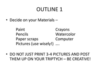 Trypich Powerpoint Slide Triptych | PPTX
