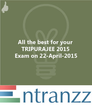 Tripura JEE Exam 2015