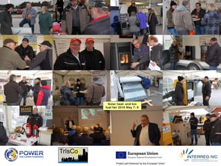 Project part-financed by the European Union
 