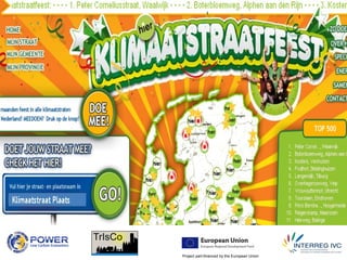 Project part-financed by the European Union
 