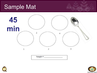 Triangle Cupping Form Trish Rothgelb: Q/SCAA Cupping form and Calibration nrf2013 | PPT