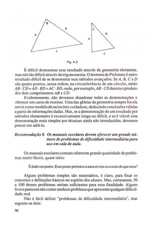 Trissecação do aângulo e tecnicas da geometria