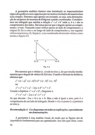 Trissecação do aângulo e tecnicas da geometria