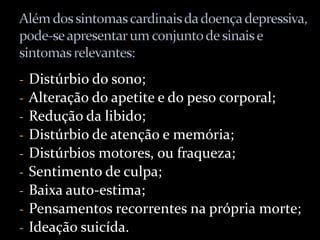 A DEPRESSÃO