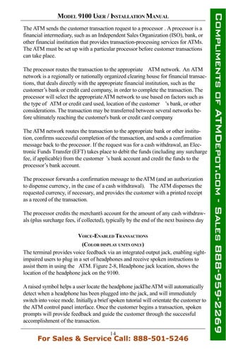 Triton 9100-atm-owners-manual | PDF