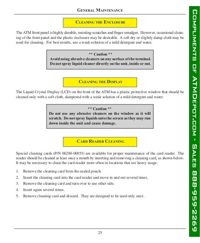 Triton rl1600-atm-owners-manual