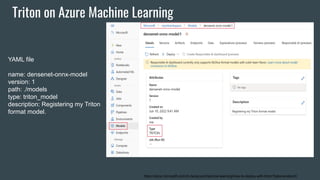 Triton As NLP Model Inference Back-end | PDF