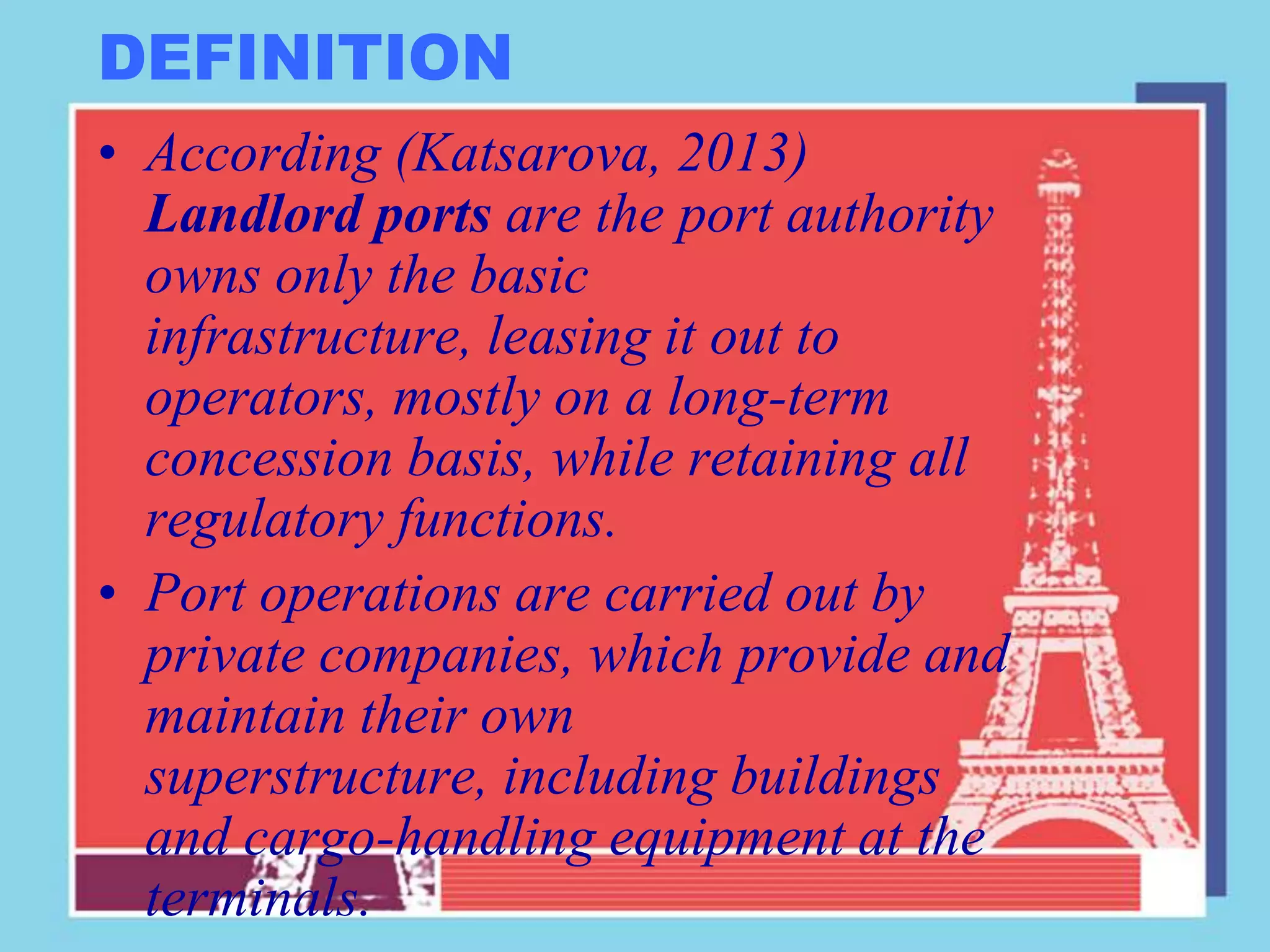 landlord port | PPTX