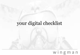 your digital checklist