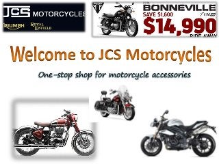 One-stop shop for motorcycle accessories 
 