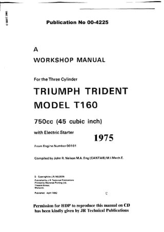 Triumph tridentt160workshopmanual