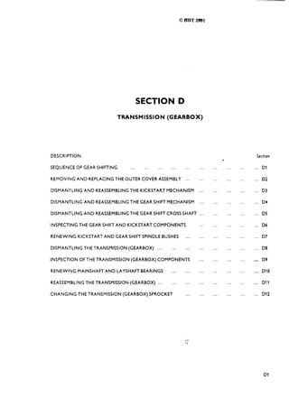 Triumph tridentt160workshopmanual