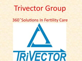 Trivector Group 360  ̊Solutions In Fertility Care 