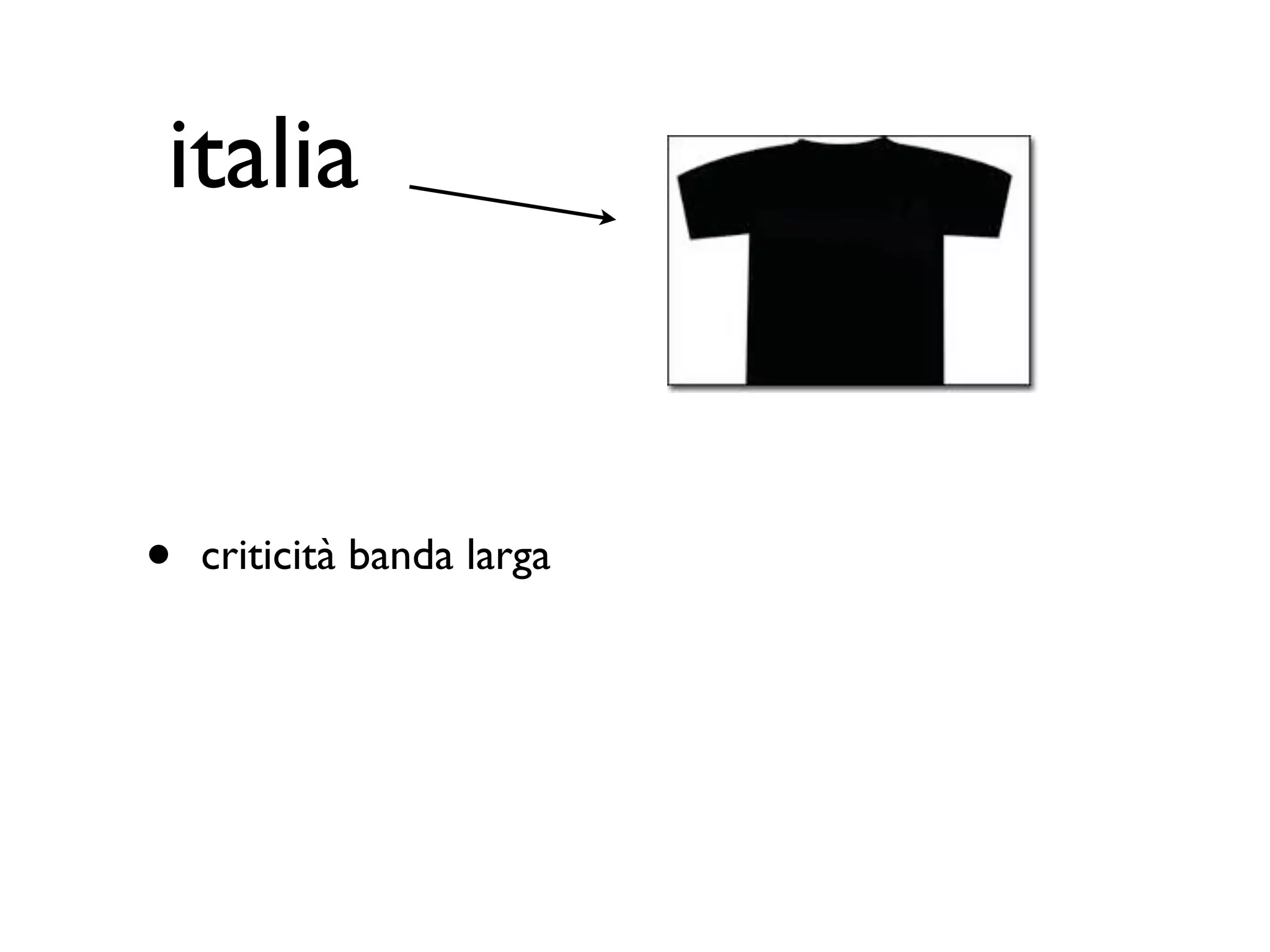 italia


•   criticità banda larga
 