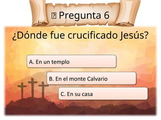 Trivia Interactiva sobre la Semana Santa: Aprende y Diviértete | PPTX