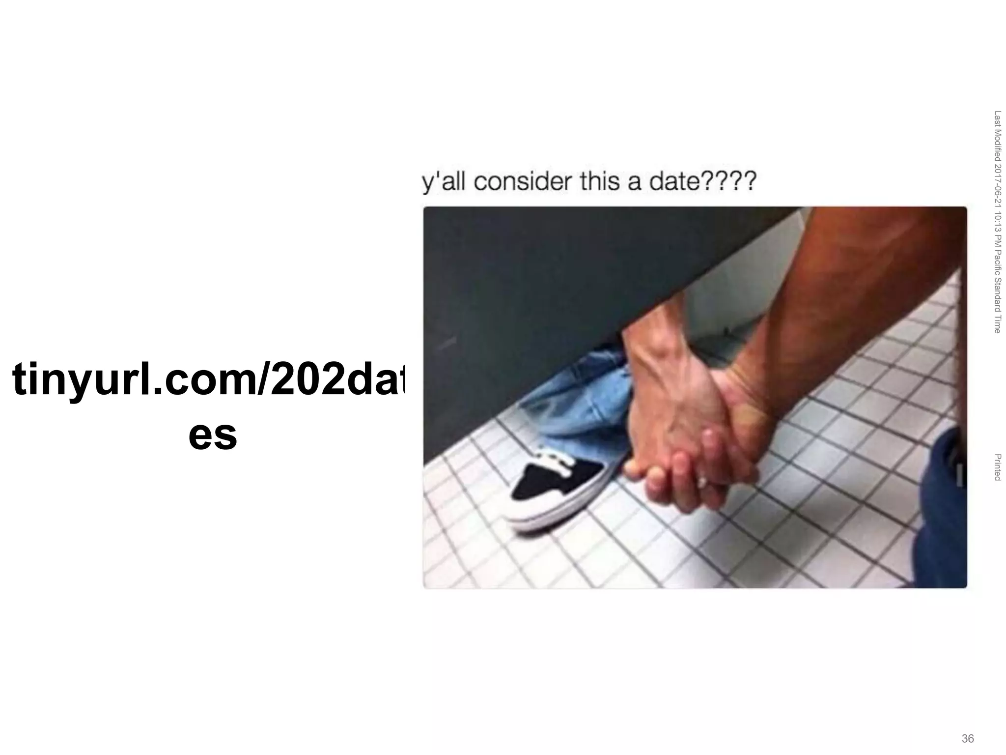 LastModified2017-06-2110:13PMPacificStandardTimePrinted
36
tinyurl.com/202dat
es
 