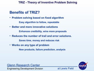 TRIZ theory of inventive problem solving | PPT
