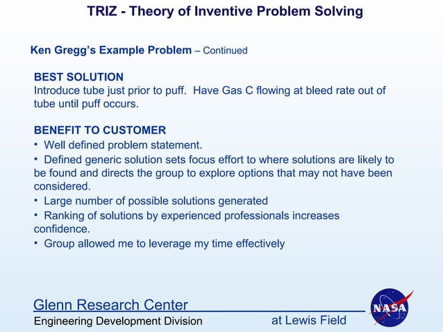 TRIZ theory of inventive problem solving | PPT