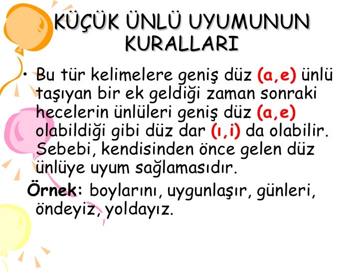 turkcenin sesleri ve ozellikleri