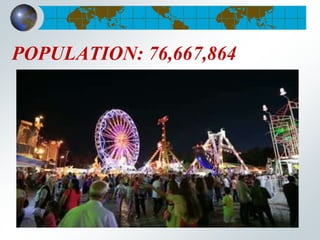 POPULATION: 76,667,864
 