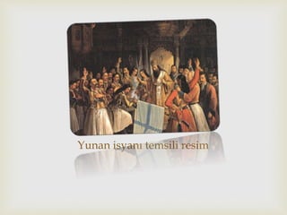 Yunan isyanı temsili resim
 