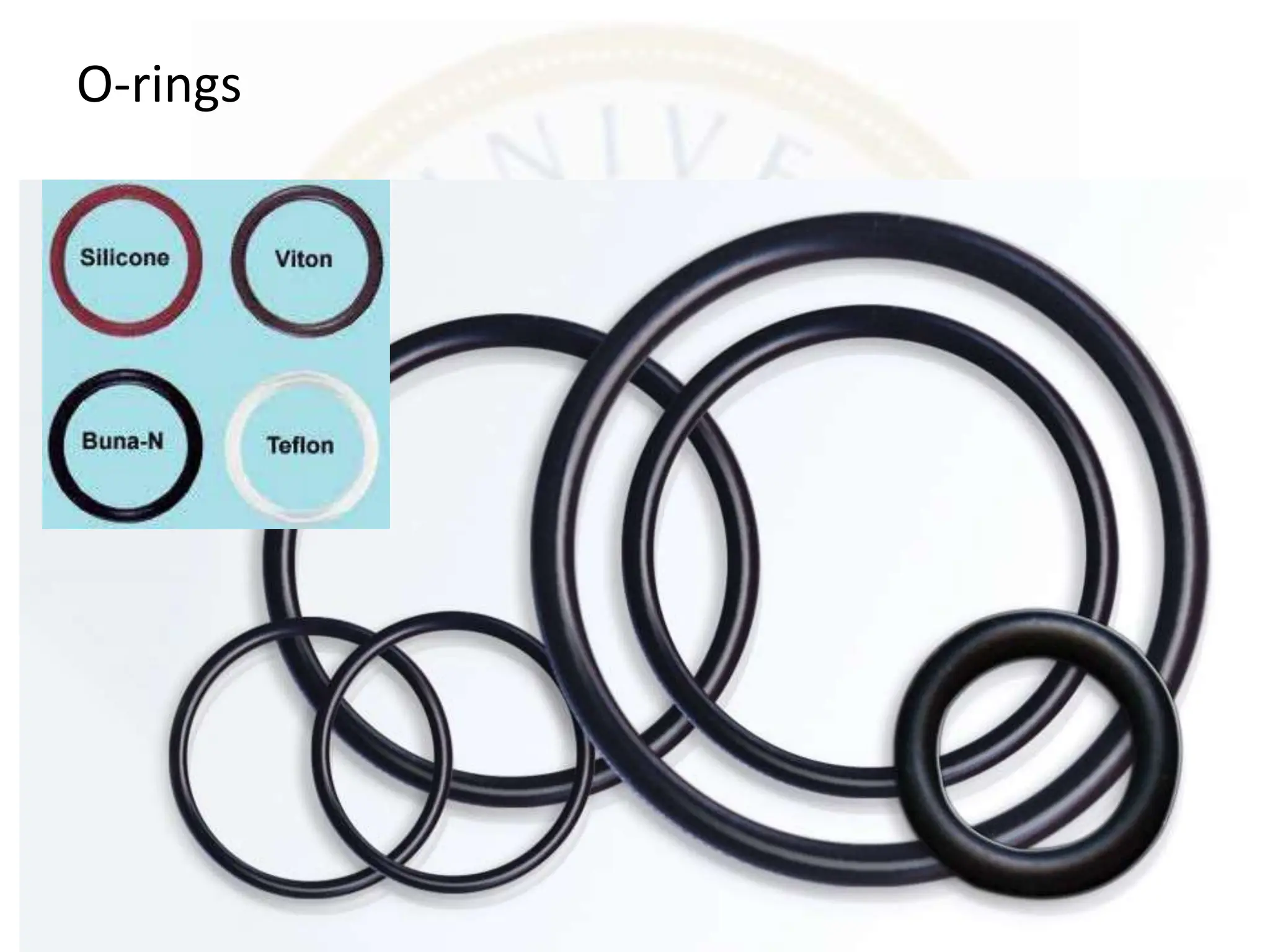 O-rings
 
