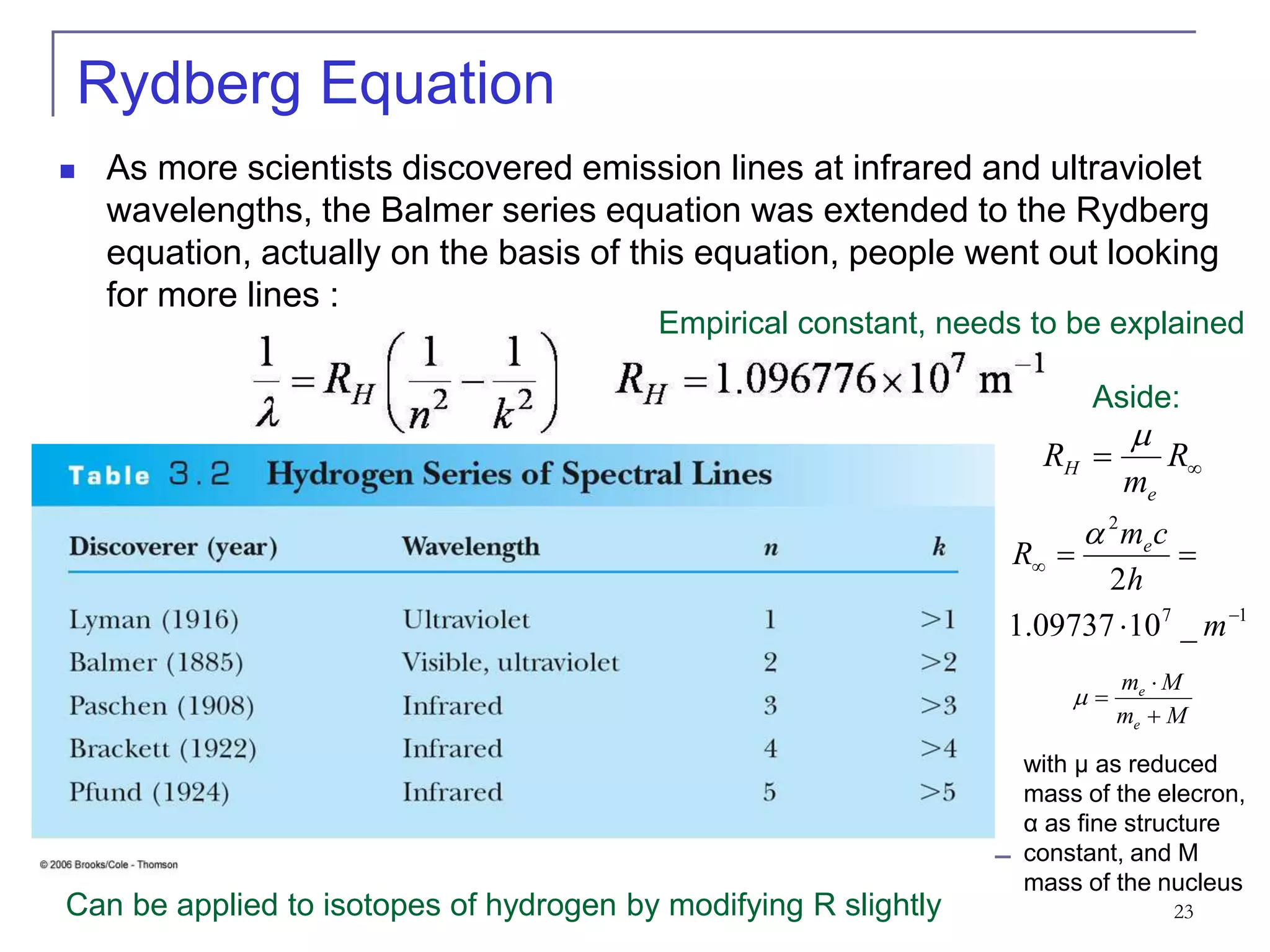 CHAPTER 4: Structure of the Atom - Portland State University | PPT