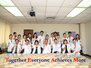 Together Everyone Achieves More
 
